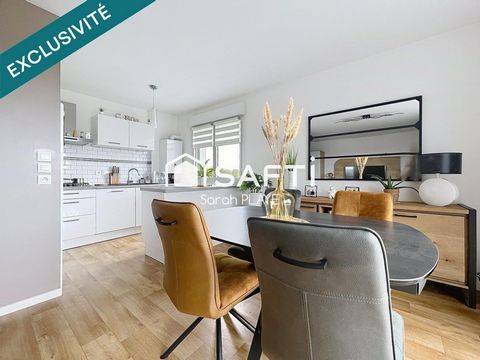 Appartement 79m2, 3 chambres, un balcon 8m2, et un garage 15m2