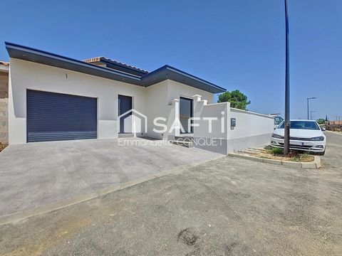 Maison Neuve 3 chambres de 95 m² habitables avec garage