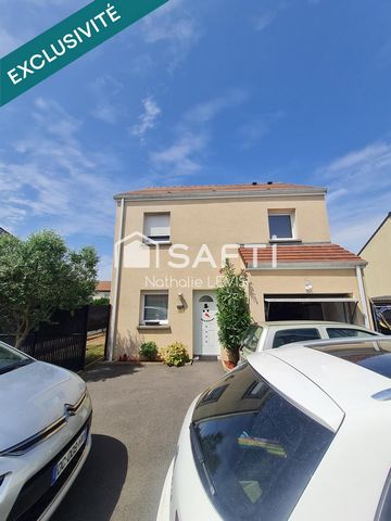Maison de lotissement individuelle avec garage double stationnement et jardin dans un éco quartier