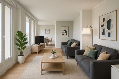 À vendre à Longjumeau – Grand T5 avec extérieur, parking et toutes commodités à pied