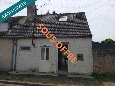 Jolie petite maison de bourg au milieu de la brenne