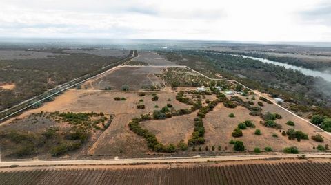 BEEINDRUCKEND! Ihre eigene private Oase in der bezaubernden Landschaft von Cadell, SA. Dieses atemberaubende Grundstück/halbländliches Anwesen ist der ultimative Rückzugsort. Das Schöpfen von Wasser (unter Lizenz) direkt aus dem Fluss Murray bietet e...