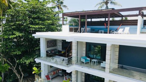 Discover unparalleled luxury in this exquisite 2-bedroom, 2-bathroom penthouse located in the heart of Las Terrenas. Spanning 184.7 square meters (1,988 square feet), this premier residence occupies the 3rd and 4th floors of a meticulously maintained...