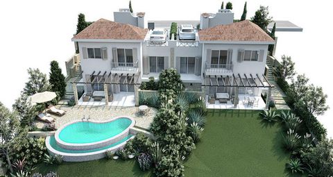 Located in Paphos. Presenting an exceptional opportunity to own two stunning villas, V1 and V2, located at Plot 3 in the prestigious Kamares Village, Tala. Both villas are meticulously designed and mirror each other in layout and style, offering a ha...