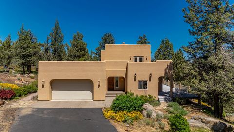 Don't miss this awesome ''Santa Fe'' style home on one of the most desirable sites in Whychus Canyon Estates. This property borders acres of BLM land with access to Whychus Creek and stunning, expansive views looking across to Whychus Canyon Preserve...