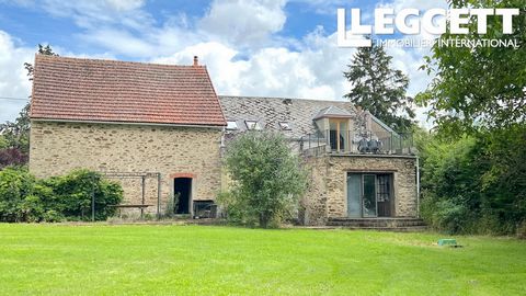 A30647MKE18 - This large rural property lies a short drive to the village of Saint Saturnin, but is well positioned to access all the amenities found in the market towns of Bousssac, Chateaumeillant and La Châtre. Located in the heart of rural France...