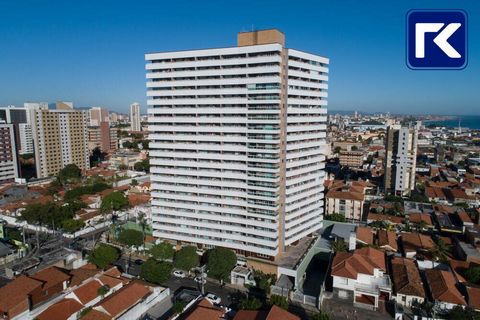 Experience the best of Fortaleza in this exclusive 3-bedroom apartment, situated in a privileged location close to Monsenhor Tabosa Avenue, the Metallic Bridge and the stunning Iracema Beach, with panoramic views of the sea. This is a unique opportun...