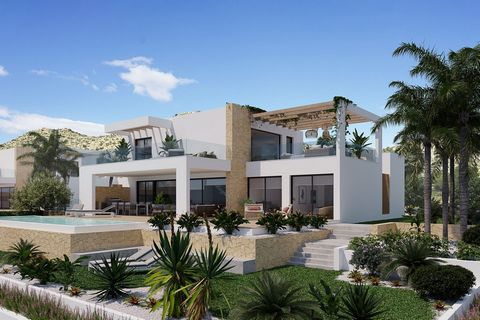 Villa Everest ist ein luxuriöses Anwesen auf einem ca. 900 m² großen Grundstück, das nach Südwesten ausgerichtet ist und es Ihnen ermöglicht, den ganzen Tag über die spanische Sonne zu genießen, mit herrlichem Blick auf den Golfplatz und die umliegen...