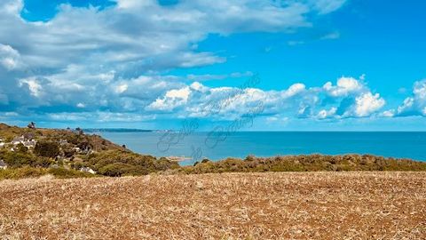 In a still preserved area but with shops and services 5 minutes away, this pleasant bright villa offers a beautiful view of the bay of Saint-Brieuc. Description: On the ground floor of this property built in 1983, you will find a large south-facing l...