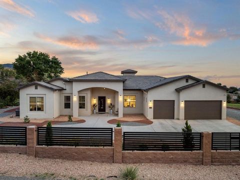 Upon stepping through the custom-crafted security gate, you enter an extraordinary home built by Prestige Custom Designs. This contemporary marvel envelops you in its unique charm and superior craftsmanship. Laser-leveled porcelain floors stretch bef...