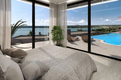 Luxury Villa with Spectacular Views of Novigrad Sea – Posedarje Discover this exceptional luxury villa located in the stunning area of Posedarje, offering breathtaking panoramic views of the Novigrad Sea. Set to be completed by May 2025, this villa i...