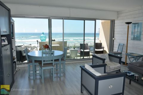 Pleasant crossing apartment facing east west, bright and functional. It consists of a pleasant living room of about 23 m2 with a large bay window that opens onto a balcony of 6.80 m2 perfect for enjoying the sunsets over the ocean, separate kitchen a...