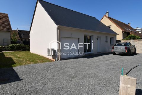 Maison de plain-pied de 2024, 3 chambres et garage