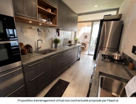 A vendre Celleneuve Appartement T2 au 3ème et dernier étage avec terrasse,parking et garage