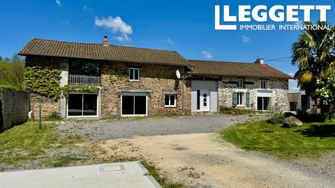 A37488WV87 - Located at the countryside near the peaceful town of Châlus, this spacious 3-bedroom home offers approx. 197 m² of living space (plus 94 m² of convertible attic), combining authentic charm with modern comforts. Set on a private plot with...