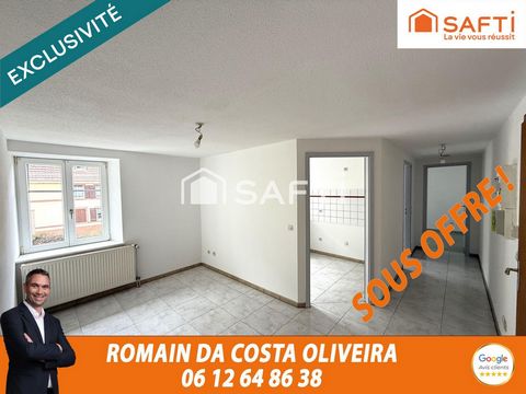 Superbe appartement de 2 pièces disposant d'une cave et d'une place de stationnement privée !