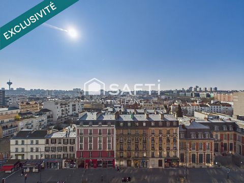 Duplex lumineux avec vue dégagée, terrasses et 4 chambres aux portes de Paris