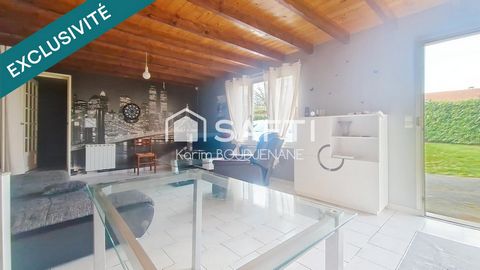 Maison de 70 m2, 2 chambres, sur 500 m2 de terrain...