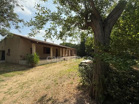 Maison familiale de Plain-pied - 4 Chambres - Terrain plat arboré de 2000 m2