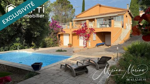 VILLA 6 PIECES TRES BELLE VUE MER AVEC PISCINE - LES ISSAMBRES (83380)