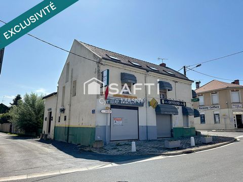 Immeuble de 473 m² dont local commercial 125m², terrasse ,jardin , 6 chambres appartement et un loft 105m²