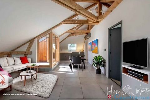 Appartement T3 lumineux avec tropézienne et vue Belledonne La Ravoire