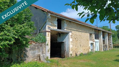 Grange en pierre à rénover 180m² sur terrain1040m²