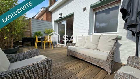 Maison 3 chambres, garage et jardin