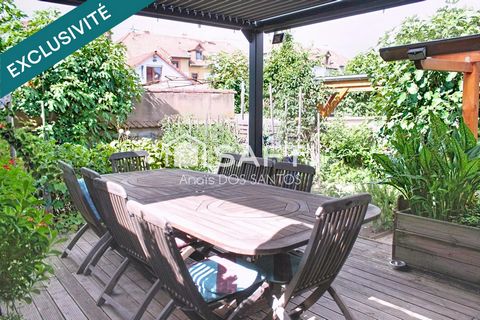Appartement 5 pièces avec jardin privatif, cave et garage
