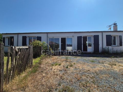 Maison à vendre 4 pièces CHAILLEVETTE (17) - 3 chambres - Terrain de 614m²