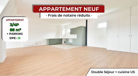 'COUP DE CŒUR' DE L’AGENCE ! À la recherche d’un logement NEUF qui allie modernité et grands espaces ? Venez visiter ce superbe APPARTEMENT 3/4 PIÈCES de 88,54m2 avec PARKING. Au 1er étage d’une petite copropriété de STANDING (3 appartements) datant ...