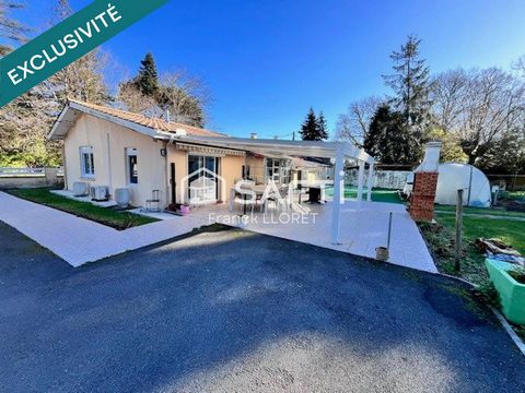 Maison 102m²+ T2 50m², terrain 1092m²