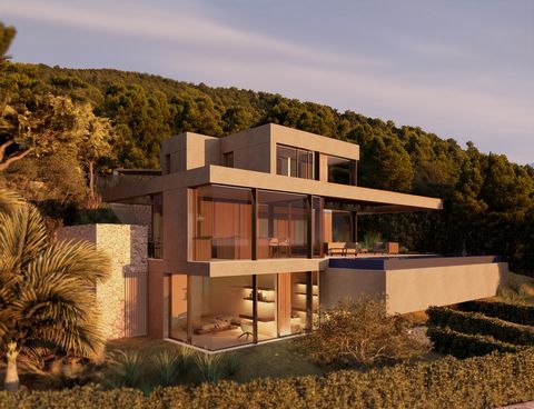 Experience refined coastal living in this elegant contemporary villa, beautifully positioned against a captivating Mediterranean backdrop. Situated right on the seafront with a southwest orientation, this remarkable four level residence effortlessly ...