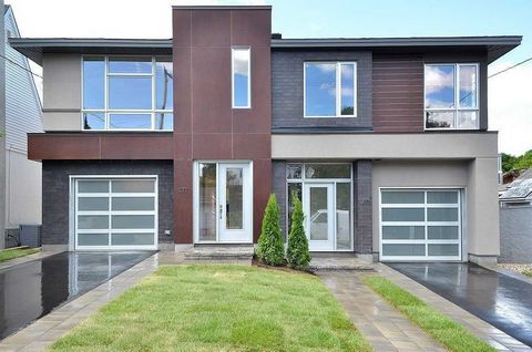 Custom Build Home Located On A Mature Street, Steps From Westboro Village. High-Quality Finishes Throughout Open-Concept Design, Gleaming Hardwood Floors, Floor To Ceiling Windows. Modern Kitchen Equipped With Top Of The Line Ss Appliances. Unique De...