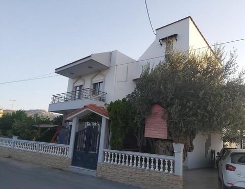 First floor apartment of 105.70 sq.m. for sale in Rhodes, exit from Afandou area in a quiet neighborhood. The apartment is corner, newly built, bright and airy with 3 bedrooms, 1 bathroom, living room, kitchen, storage room and parking space for 2 ve...