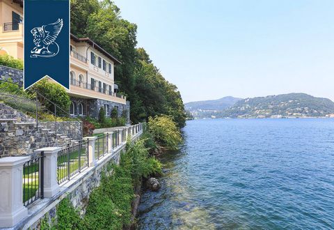 This lake-front villa for sale resides on the shores of Lake Como in an enviable position enveloped by nature. This estate's façade has been created to be partly adorned and partly clad with split slates; the property itself sprawls over roughly...