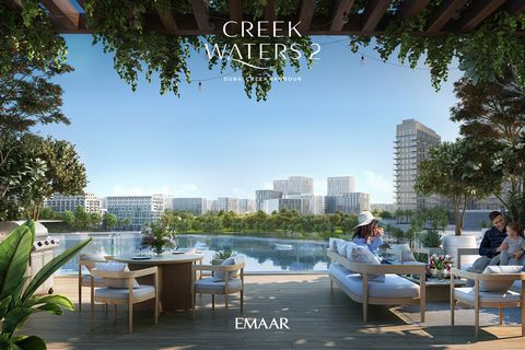 Water Front View | Lavish Luxury | Creek Water 2|Close to Burj Khalifa Creek Waters 2 at Dubai Creek Harbour is the latest addition by Emaar Properties, offering luxury 1 to 4-bedroom apartments, townhouses and penthouses. Modern and stylish architec...