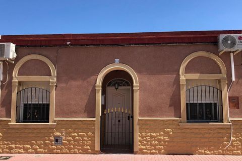 This 2-bedroom, 1-bathroom terraced house in San Felipe de Neri, Catral. The property is built on one level and includes air conditioning and fitted wardrobes. The large kitchen provides ample space for cooking, meal preparation, and storage.nbsp; Ad...