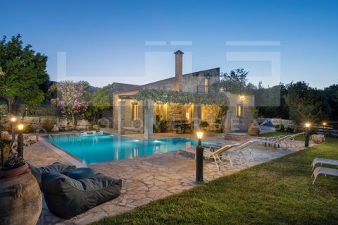 A fantastic villa for sale in Chania, Apokoronas, located right at the outskirts of the village of Maza. The villa has a total living space of 175 sqms and consists of 4 bedrooms and 3 bathrooms. it sits on a 2040 sqms private plot of land with open ...