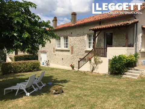 A18834JMI16 - This is an easy property to enjoy sitting on the edge of a pretty village. Straightforward garden to maintain with views both sides. It is in good condition. There is a garage under the house. The size of the garden will probably increa...