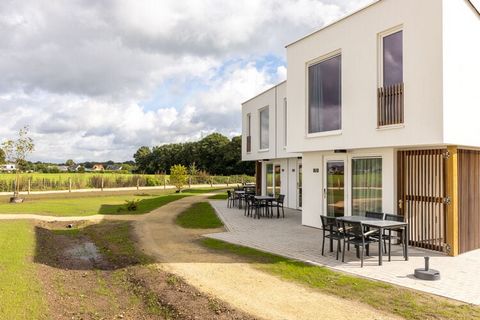 This modern, comfortable, semi-detached bungalow is located in the car-free Park Eksel holiday park, and is ideal for a vacation with friends or families. Outside, the bungalow has a terrace and comfortable garden furniture. There is also storage. Th...