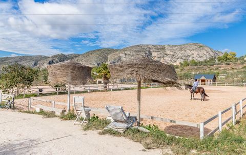 We present an exclusive business opportunity in the heart of Teulada: a fully operational equestrian center, now available for acquisition for €495,000. This equestrian establishment extends over a plot of 15,700 square meters, designed to meet all t...
