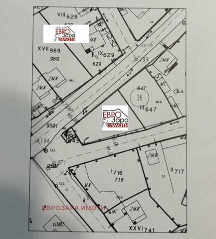 EuroZara Imoti présente à votre attention un terrain à vendre dans le village de Hrishteni. Propriété angulaire et plate d’une superficie de 600 m². M, avec un accès direct à la route principale et à la rue. Compte tenu de cela, le terrain convient à...