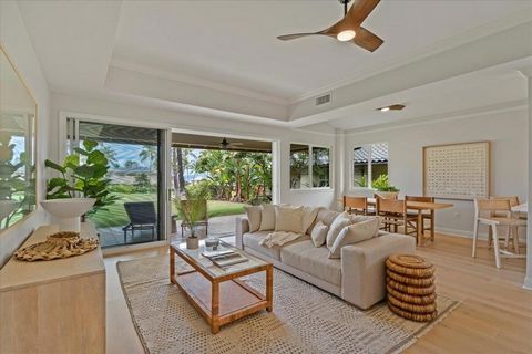 Welcome to Kai Malu 43B, beautifully remodeled in 2024, this 3-bedroom, 2.5-bathroom home offers unparalleled privacy, a spacious outdoor area and breathtaking views of the ocean and outer islands. Step inside to discover an open-concept kitchen and ...