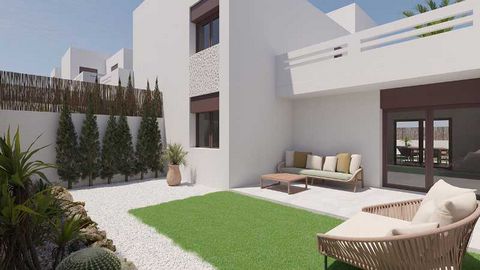 Description of object: These very nice and modern townhouses consist of a constructed area of approx. 157 m² (including terraces) with 3 bedrooms, 2 bathrooms (1 en-suite), 1 living / dining room with kitchen area, 2 terraces (approx. 31 m² in total)...