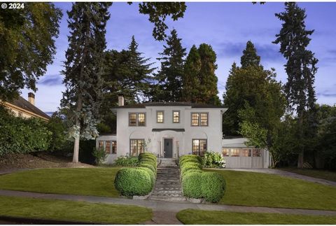 First time on the market since itâs original construction! Experience the timeless elegance and charm of a glorious era in this 1927 Italianate estate home located in the prestigious Laurelhurst neighborhood! Its .31 acre lot and attached 2-car garag...