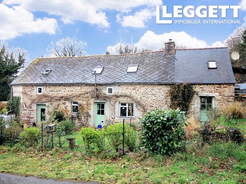 A31210JWI22 - Située dans un cadre rural pittoresque, cette longère est spacieuse, avec des poutres en bois, des murs en pierre et de grandes fenêtres. Un beau jardin avec de nombreuses plantes homéopathiques dans le jardin et un espace clos pour les...