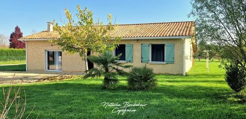 Maison contemporaine plain-pied à St-Agne, 143 m2, 5 chambres, garage + grand terrain