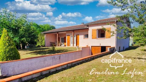 À vendre : Villa P4 à Vic-Fezensac (Gers - 32) de 2005 avec sous-sol intégral et terrain de 1173 m²