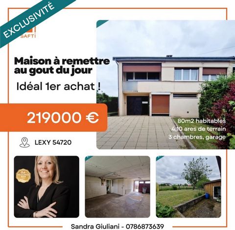 Commune prisée, proche frontières, au calme rue pas passante !